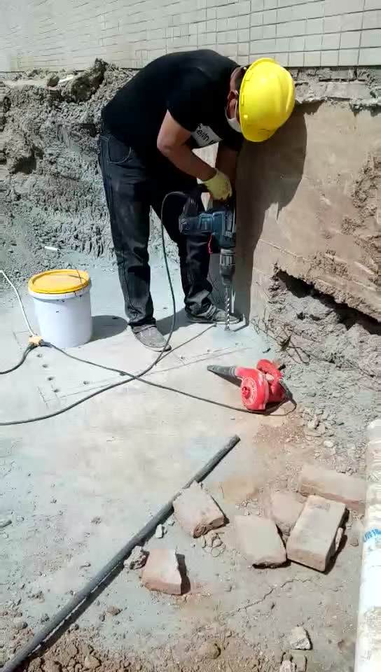 嘉禾新旧混凝土植筋连接加固
